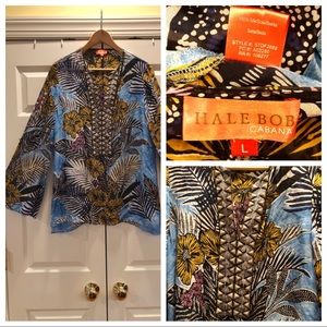 Hale Bob long sleeve blouse
